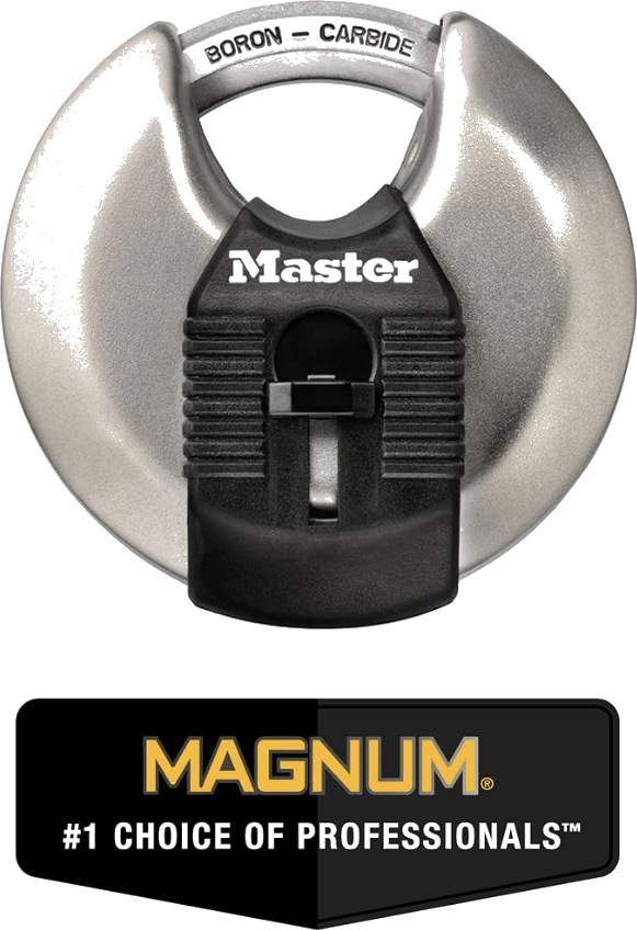 Cadeado Master Lock M40XD Cadeado Disco Magnum de Aço Inoxidável, 70 mm