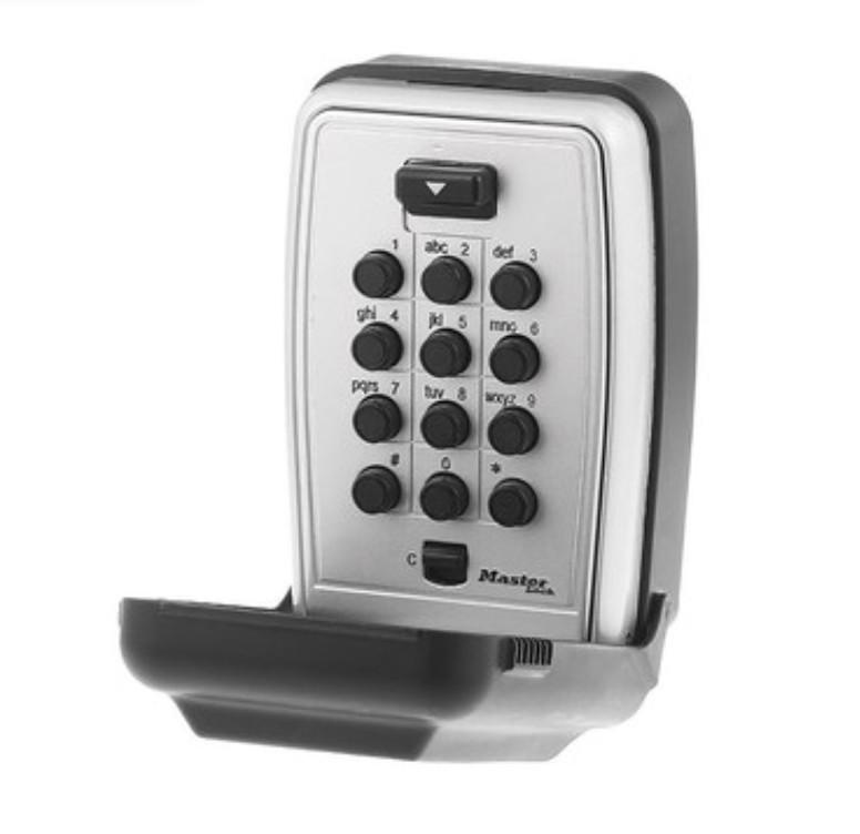 Cadeado Master Lock 5423D Caixa de Chaves de Parede com Combinação Iluminada