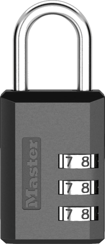 Cadeado Master Lock 647D Cadeado Pequeno com Combinação Programável, 3,02 cm