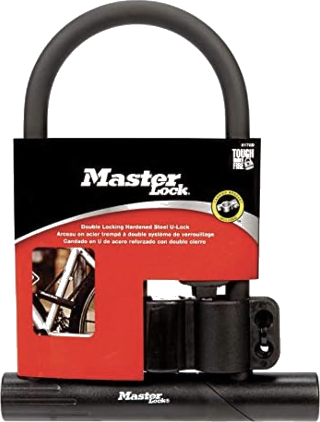 Cadeado Master Lock 8170D U-Lock de Aço Temperado, 15,6 cm